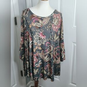 Floral Paisley Dress